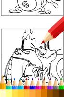 Coloring Book for Oggy Fans screenshot 1