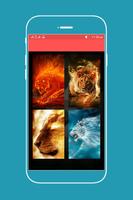 Lion jungle Lock Screen Lock скриншот 3