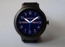 Modern Analog Watch Face-7 for Wear OS by Google पोस्टर