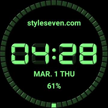 Шрифт часов андроид. Wear os цифровые циферблаты. Digital watchface. Электронные часы с играми. Тег цифровые часы Bodet Style 7s ор зеленые.