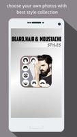 Beard,Hair & Mustache Styles Plakat