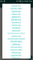 Stylish(Fancy) Text For All Chat App 截图 2