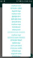 Stylish(Fancy) Text For All Chat App screenshot 2