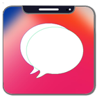 Stylish iMess iPhone X Plus - iPhone XS iMessenger иконка