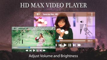 Max Player - HD Video Player 2017 captura de pantalla 3