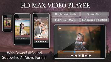 Max Player - HD Video Player 2017 captura de pantalla 1