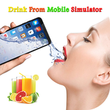Drink From Mobile Simulator:Drink water from phone