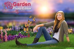Garden Photo Editor Poster