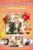 برنامه‌نما Love Photo Video Maker With Music : Love Slideshow عکس از صفحه