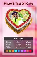 Name Photo on Birthday Cake ภาพหน้าจอ 1