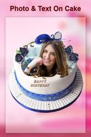 Name Photo on Birthday Cake imagem de tela 2