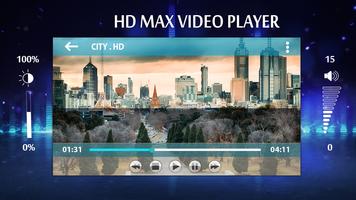 HD Max Video Player - All Format HD Video Player ảnh chụp màn hình 1