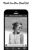 Black & White Photo Editor capture d'écran 3