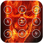 Fire Skulls Lock Screen أيقونة