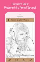 Pencil Sketch Photo Editor Plakat