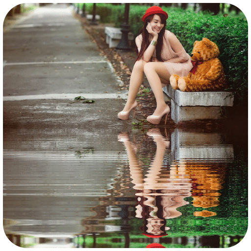 Water Reflation Photo Effect