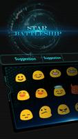 Star Battleship Keyboard Theme Ekran Görüntüsü 2