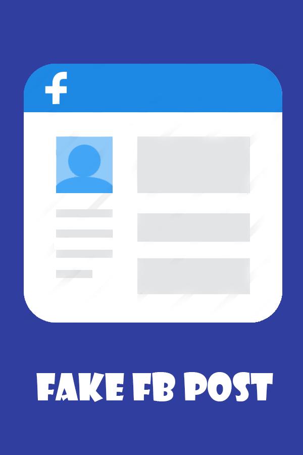 Fake FB Post Creator 2018 APK pour Android Télécharger