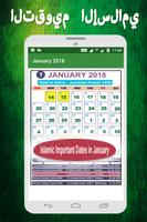 Islamic Calendar 2018 syot layar 1