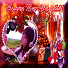 NEW YEAR PHOTO FRAME WALLPAPER icon