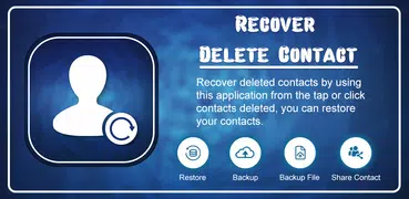 Recover Delete All Contact & Sync:All Data Recover