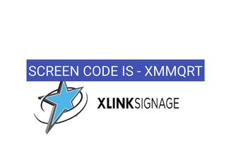 XLink Signage الملصق