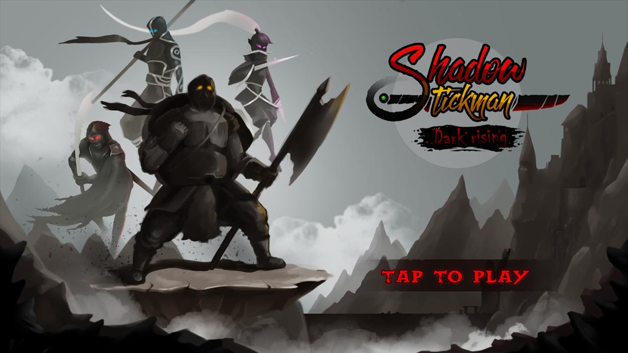 Shadow Stickman Dark Rising Ninja Warriors For Android Apk Download - roblox ninja warrior rising stage 2