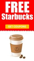 Coupons for Starbucks poster