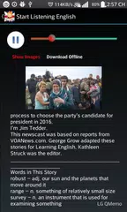 Start Listening English APK download