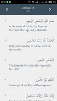 Quran and Translation Ekran Görüntüsü 1