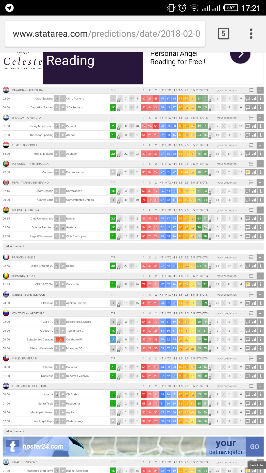 STATAREA FOOTBALL PREDICTIONS pour Android - Téléchargez l'APK