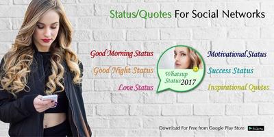 Motivational Status For Social Networks 2018 screenshot 1