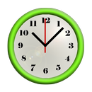 Custom Colour Clock Widget-APK