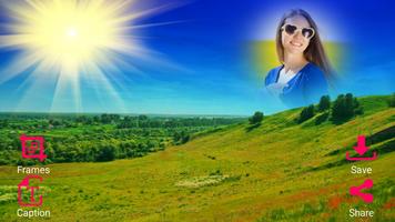 برنامه‌نما Nature Photo Frames Editor عکس از صفحه