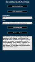 Bluetooth Terminal for HC-05 o постер