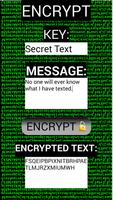 Poster Encrypto Text