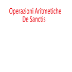 OperazioniAritmeticheDeSanctis आइकन