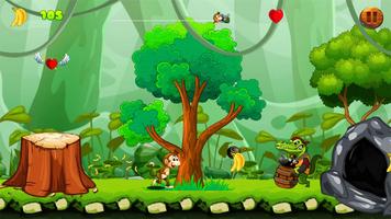 Jungle Monkey Run 2 Poster