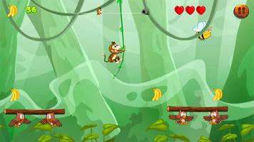 Jungle Monkey Run 2 imagem de tela 1