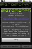 MetaMorph capture d'écran 1