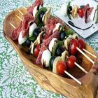 Anti Pasto Kabobs Recipe icône