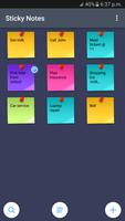 Sticky Notes Affiche