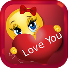 Love Chat Stickers icône