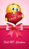 برنامه‌نما Love Chat Stickers عکس از صفحه