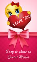 برنامه‌نما Love Chat Stickers عکس از صفحه