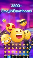 Klawiatura Emoji plakat