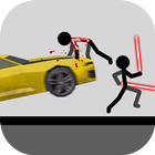Stickman Turbo Dismount : Mad Destroyer أيقونة