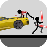 Stickman Turbo Dismount : Mad Destroyer أيقونة