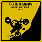 stickman jungle motobike race アイコン