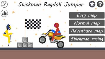 Stickman Ragdoll Jumper Plakat